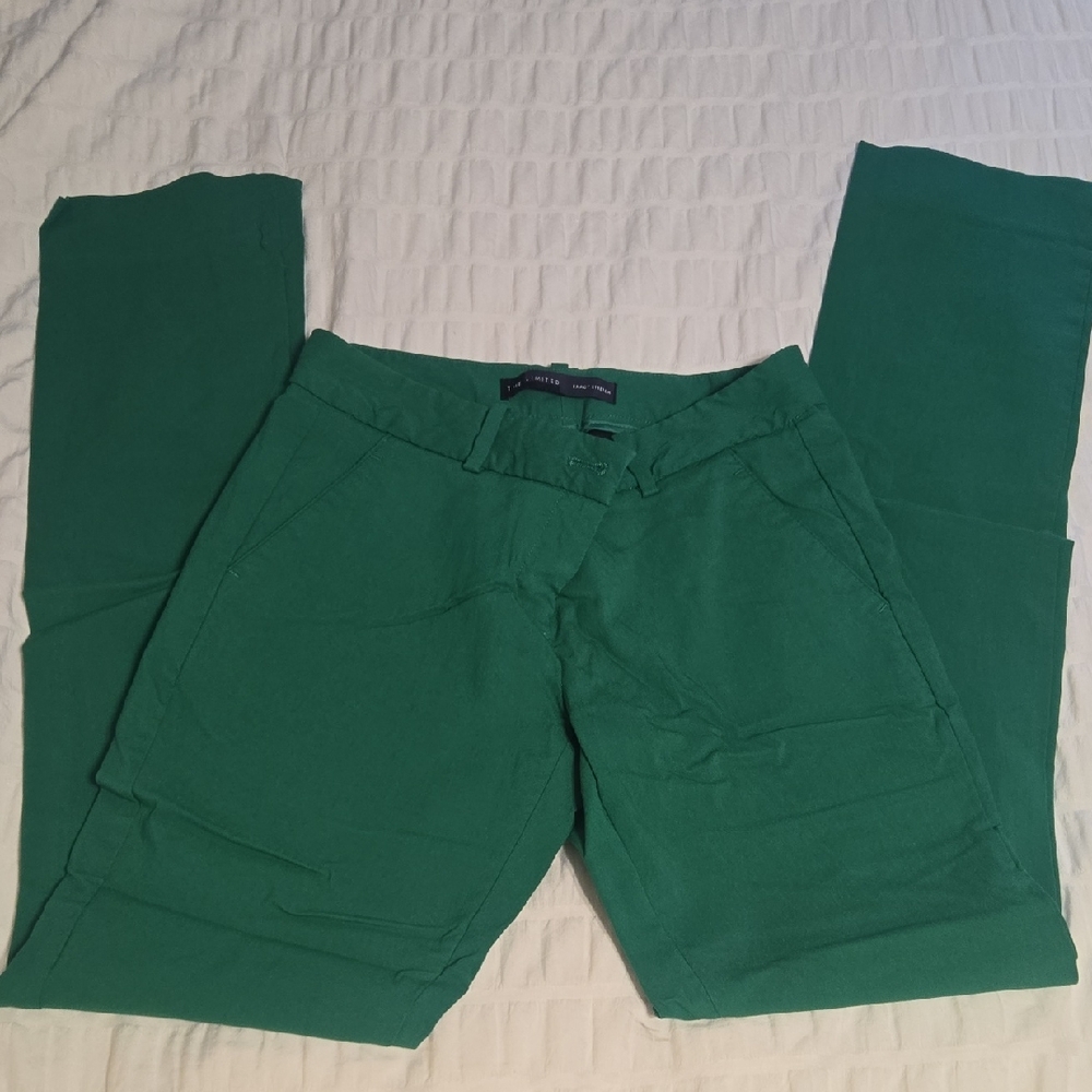 The Limited Vibrant Green Trousers